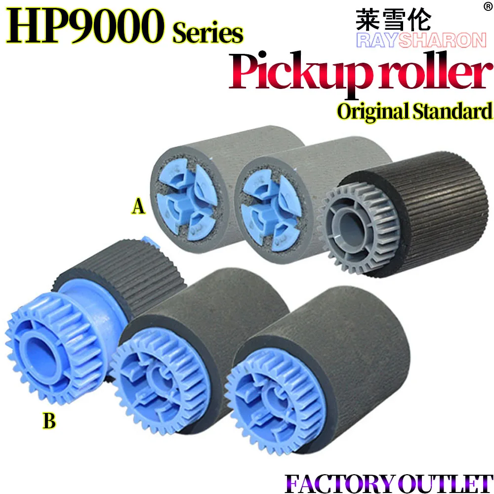 Paper Tray Pickup Roller Bypass Pickup Roller For use in HP 5500 5550 855 880 9000 9040 9050 M806 M830 RF5-3338-000 RF5-3340-000