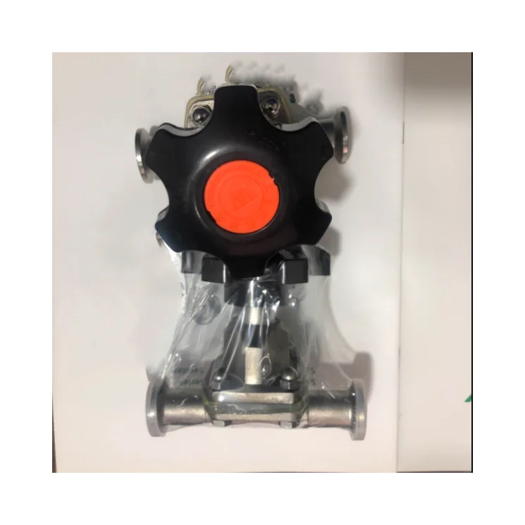 

GM-KF16/25/40/50 быстрый вакуумный мембранный клапан, ручной зажим для высокой вакуумного клапана быстрой установки, нержавеющая сталь 304