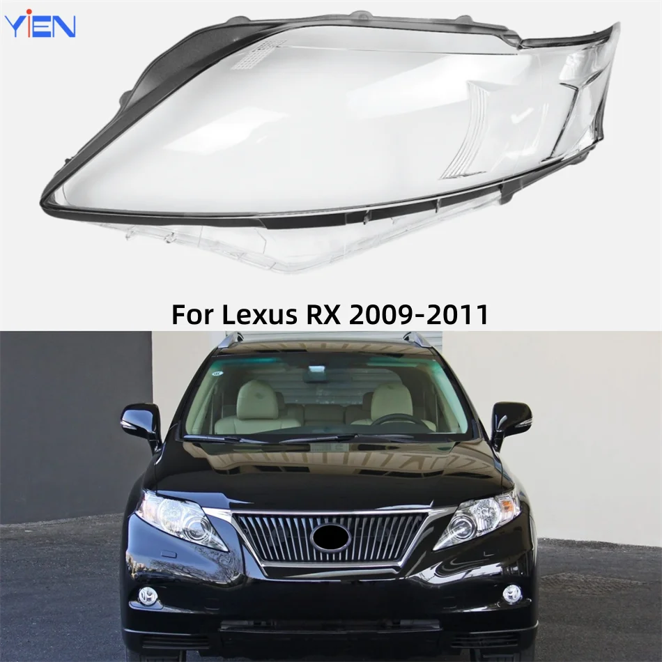 For Lexus RX RX270 RX350 RX450 2009 2010 2011 Automotive Parts and Accessories Shade Headlight Headlights Lamp Cover