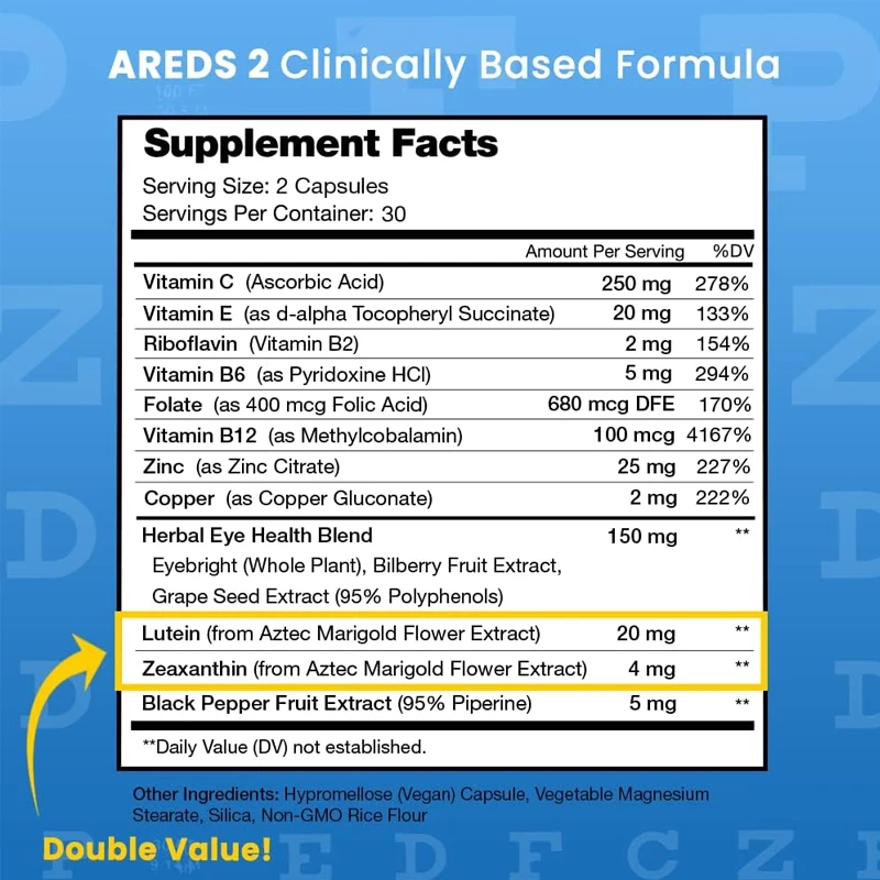 Advanced Supplements Containing Lutein,zeaxanthin,andcranberry Promote Macular And Blue Light Defense For Eye Care