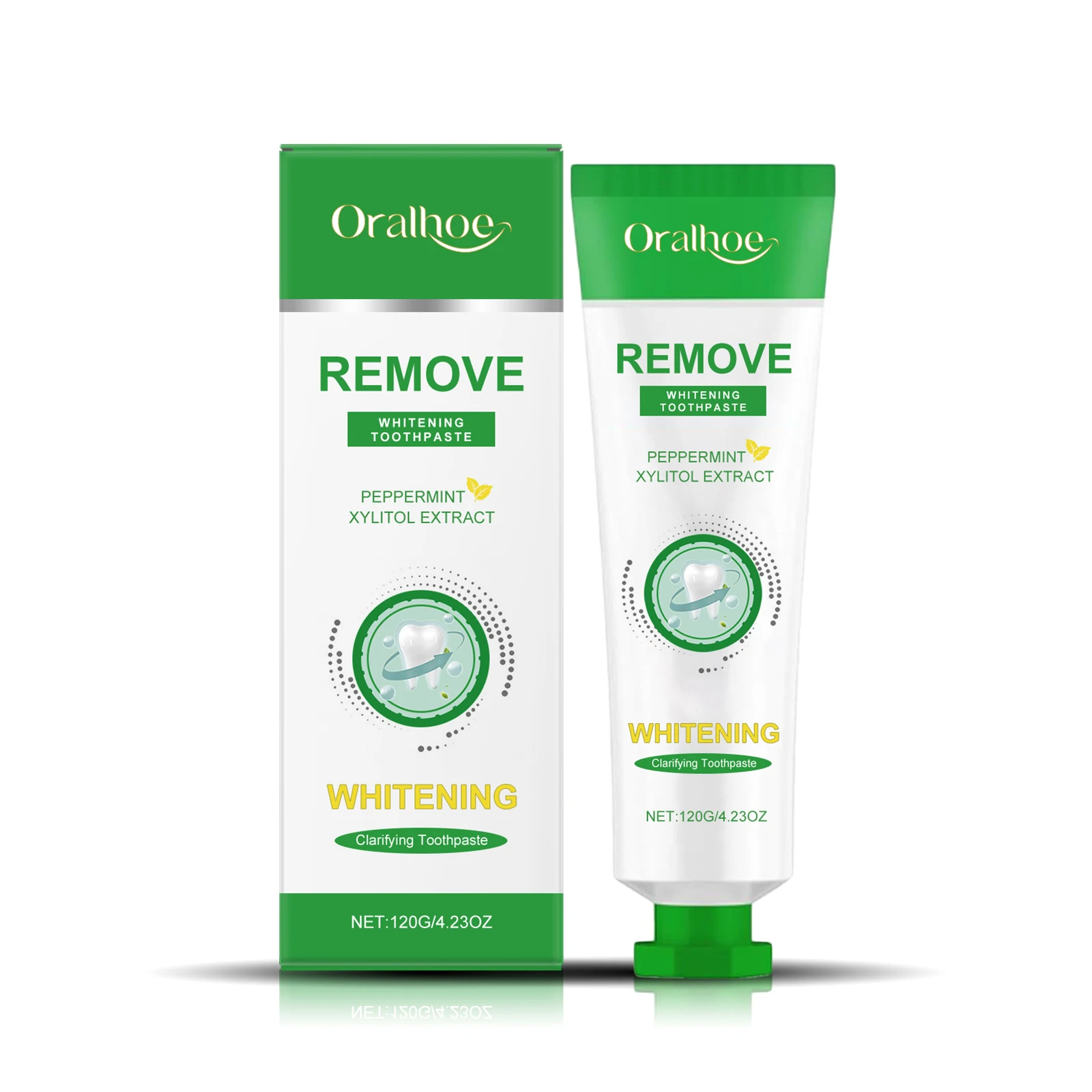 Stain Removal Toothpaste Teeth Whitening Improve Yellow Teeth Reduce Plaque Deep Cleaning Dental Caries Repair Oral Fresh Care