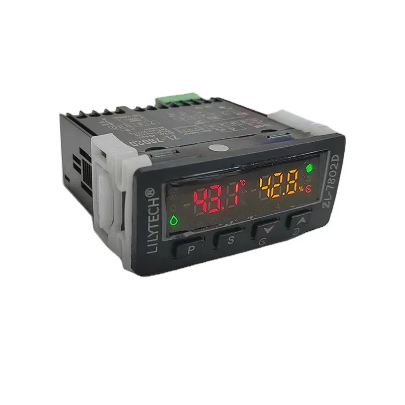 ZL-7802D Termostato igrostato digitale Controllo PID Incubatore automatico Regolatore di temperatura e umidità per la rotazione delle uova