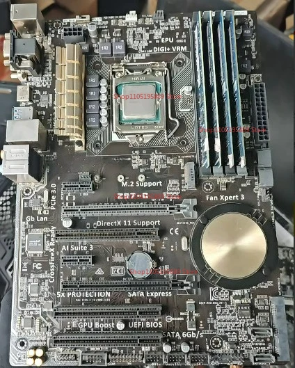 

For ASUS Z97-C Main Board Supports 1150-pin CPU, DDR3 Memory, M.2