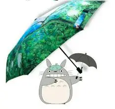 Cartoon Manual Umbrella Sun Rain Umbrella Anime Cute Daily Folding Umbrella