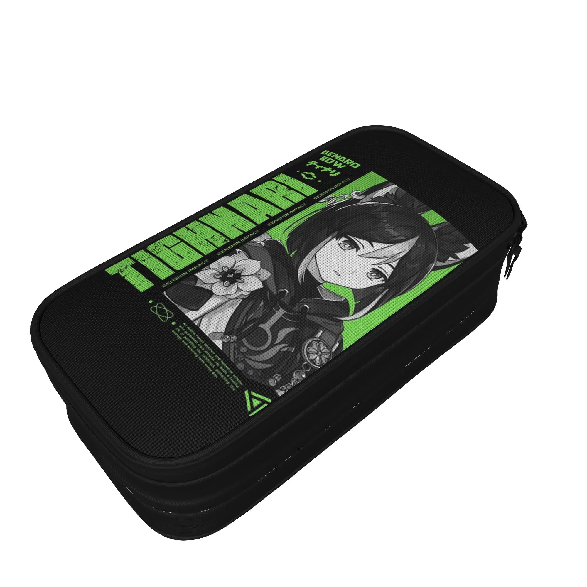 Fashion Tighnari Genshin Impact Pencil Case  Pencilcases for Student BagZipper Stationery,
