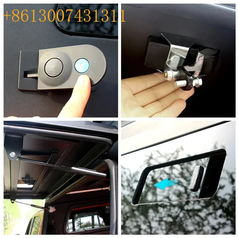 Modified Aluminum Pickup Canopy Roof Tent Hardtop Topper Fit L200