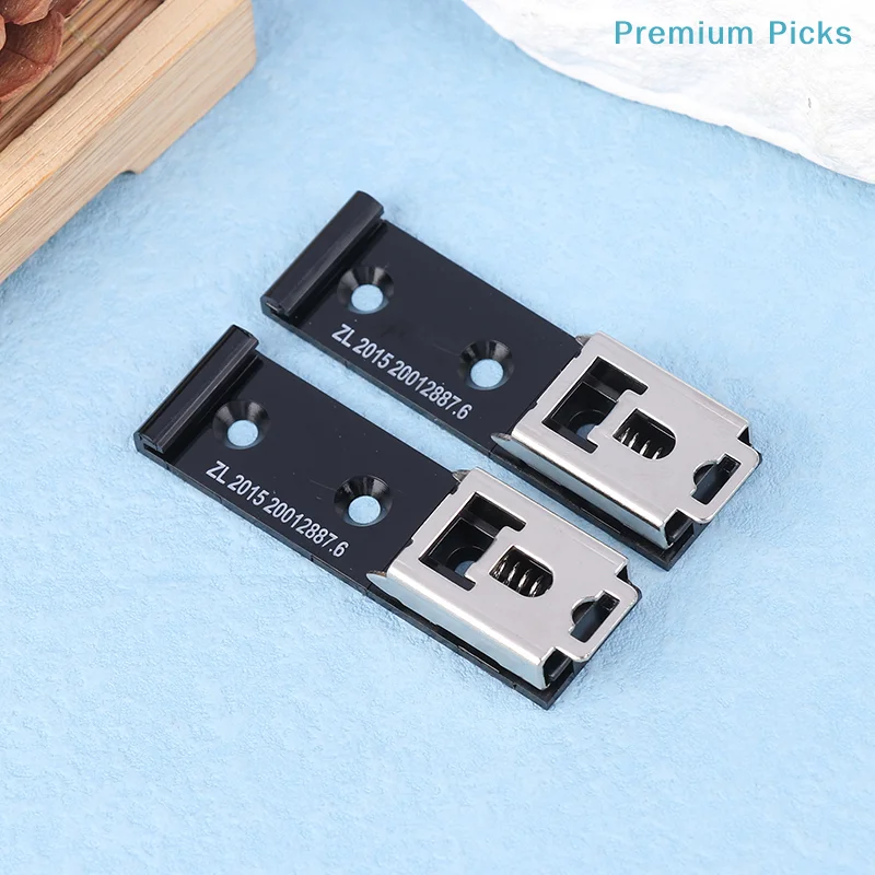 portable35MM U Shaped DIN Guide rail buckle Rail Holder Universal Rail Buckle Rail Fixed Clamp Fastener Clip For Relay Mounting