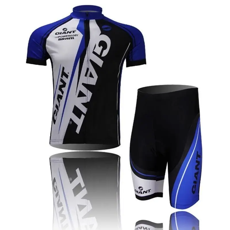 GIANT Team cycling uniform short-sleeved suit outdoor quick-drying bicycle professional cycling bib shorts