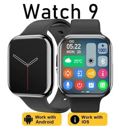 Zordai 2024 ZD9 Smart Watch Men For Apple Watch 9 GPS tracks BlueTooth Call IP68 Women Assiant Sports Smartwatch For IOS Android