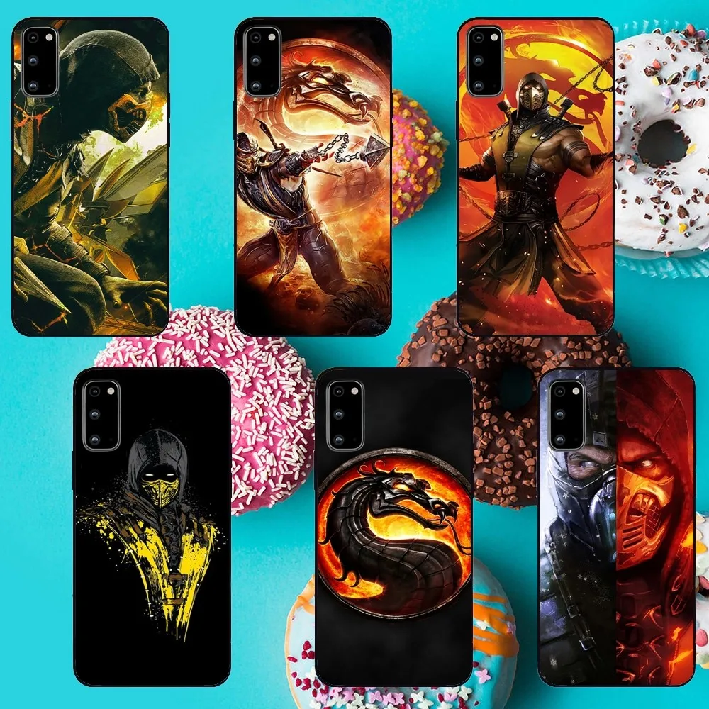 Game M-Mortal Kombat Phone Case For Samsung Galaxy A52 A53 A72 A71 A73 A80 A91 S Shell