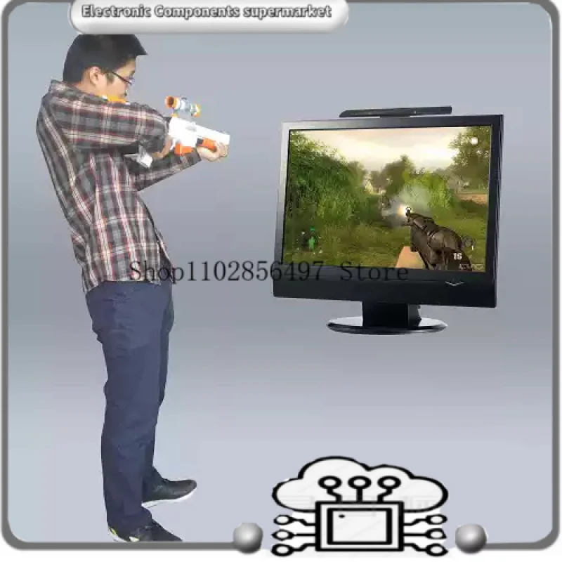 Wireless Sensor dolphin-bar  Connect Remote PC Mouse for W-i-i game controller to PC