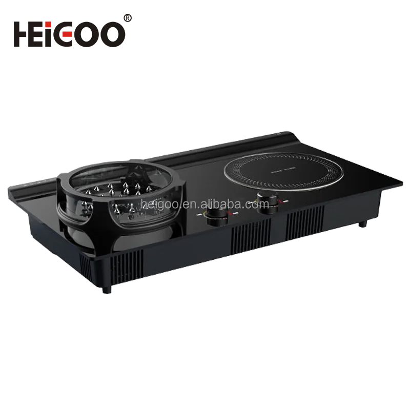 New Technology Kitchen Product Electric Flame Cooktop and Infrared Cooker Pure Electric Without Gas