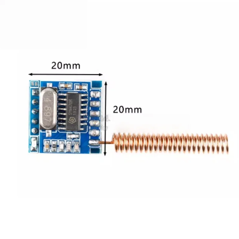 1PCS RF RF decoding module serial communication 315Mhz decoding module remote control decoding support 2262/1527