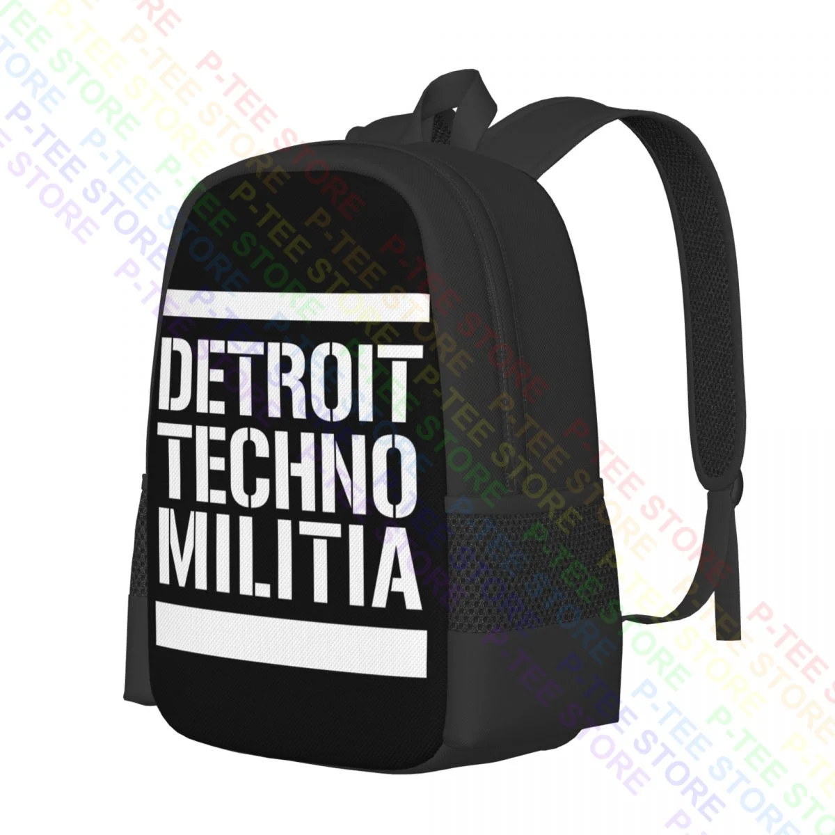 Detroit Techno Militia 909 Underground ResistanceBackpack Large Capacity Foldable Clothes Backpacks