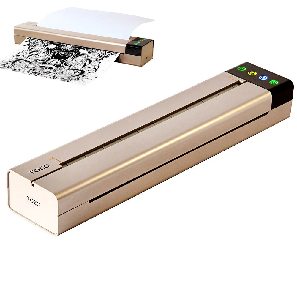 

Portable USB Tattoo Transfer Machine Transfer Paper Copier Professional Printer Drawing Thermal Stencil Maker Copier US EU Plug