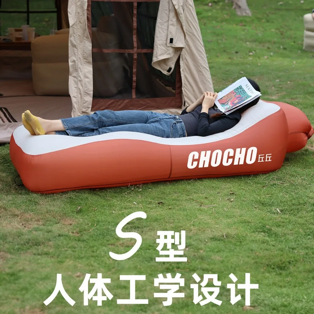 Shenzhen Patent Music Festival New Lazy Inflatable Sofa Fast Inflatable Sofa Outdoor Inflatable Bed Camping Lunch Break