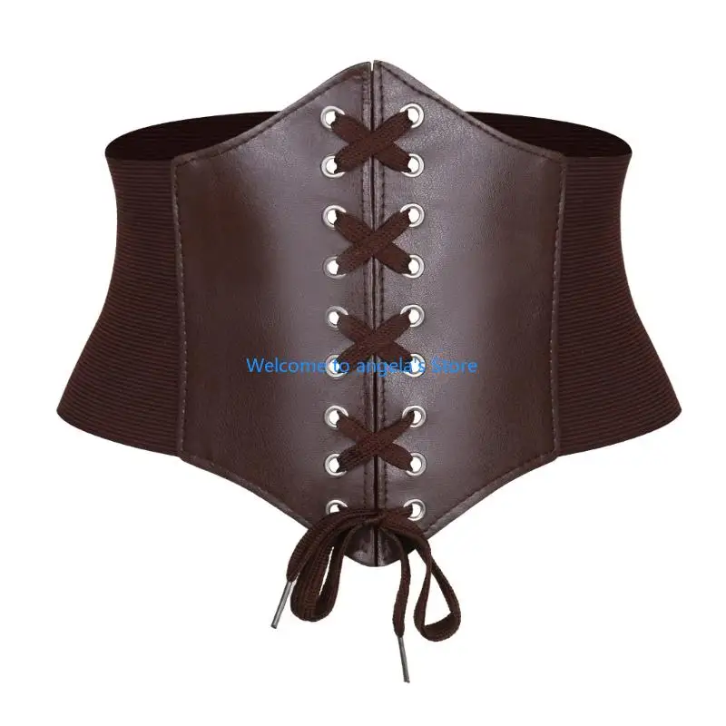 X4YC Pirate Costume Accessories Pirate Hat,Medieval Corset Eye Patches Waist Belt Necklace Halloween Pirate Queen Outfits