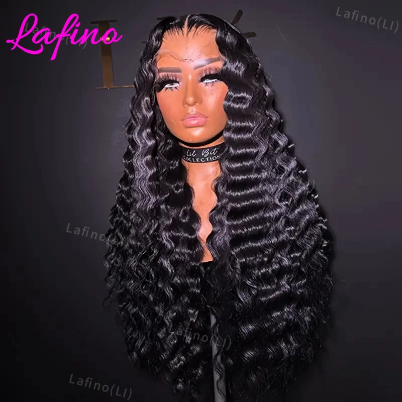 

Loose Deep Wave 13x6 Lace Front Human Hair Wigs Brazilian 30 40 Inches Curly Water Wave Preplucked 13x4 Hd Lace Frontal Wigs