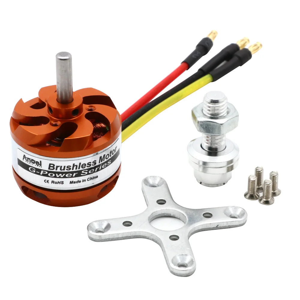 D3530 1700KV 1400KV 1100KV محرك خارجي بدون فرش لطائرة هليكوبتر صغيرة متعددة المراوح طائرة مزودة بجهاز للتحكم عن بُعد