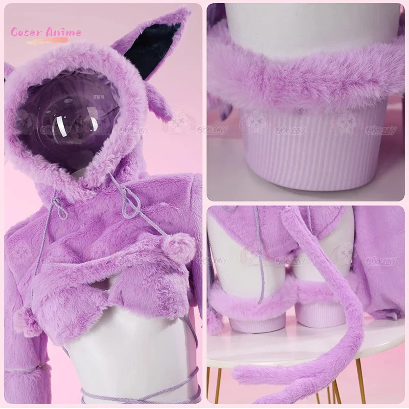

Espeon Cosplay Costume For Halloween Christmas Festival Party Daily Fashionable role-playing costumes