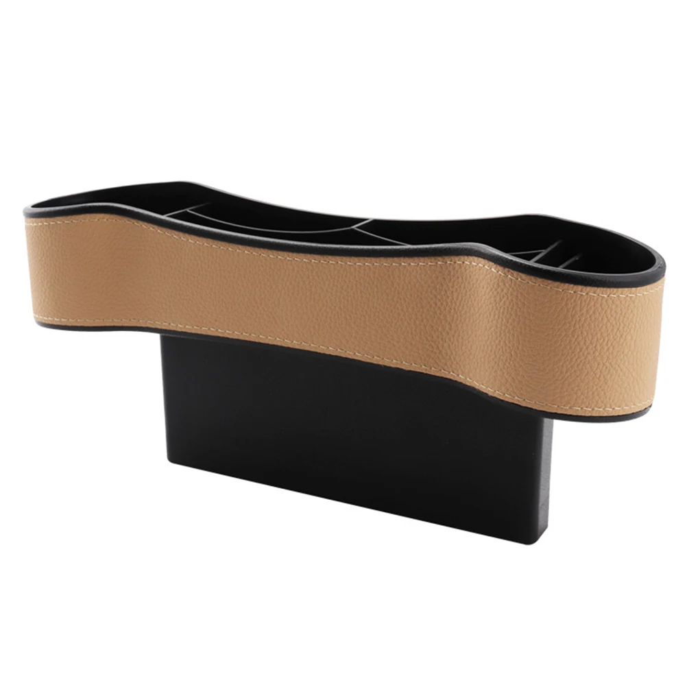 

Car Seat Storage Box Phone Wallet Holder Key Coin Organizer Gap Saver Tidy Solution Practical Design Space Saving Car Accessory