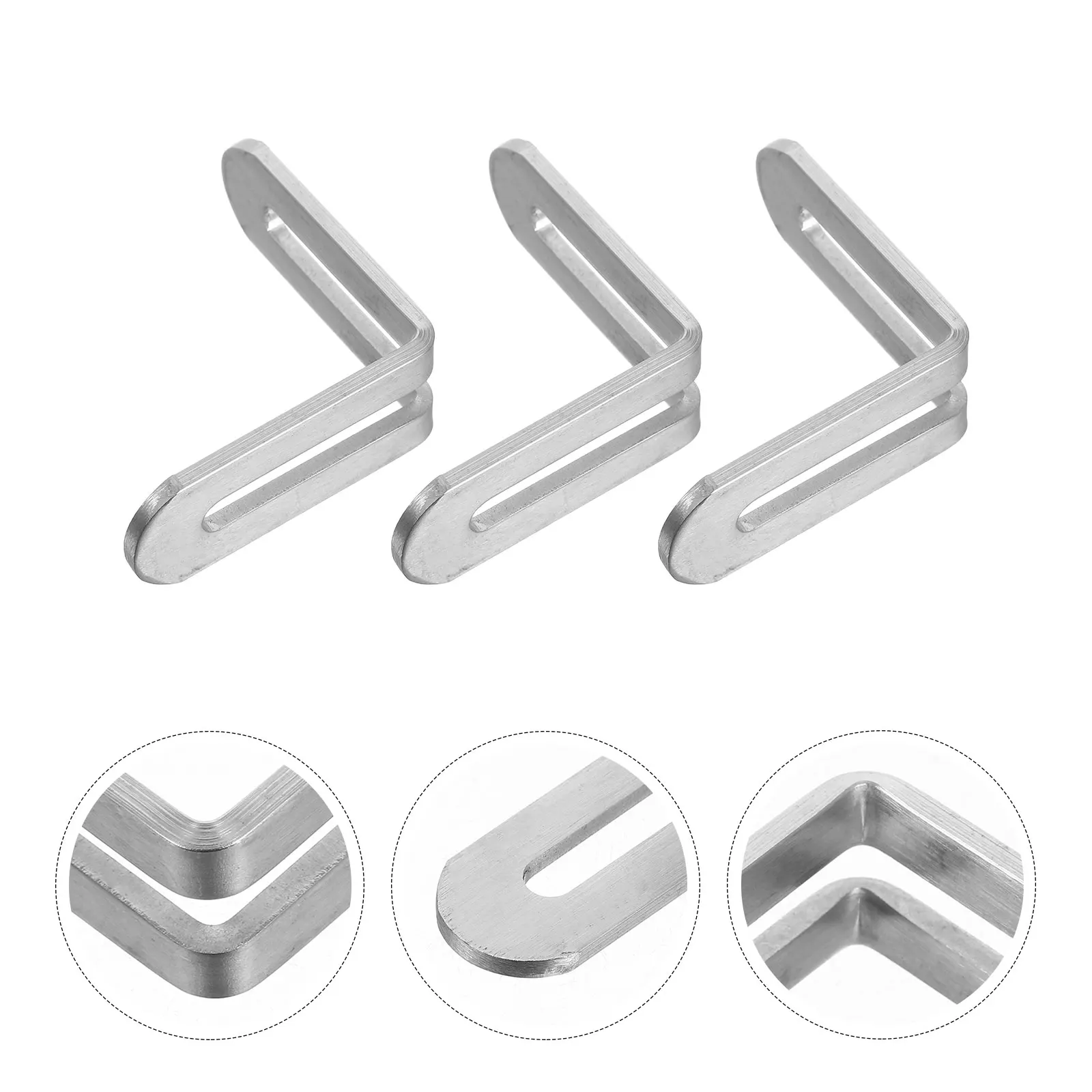 

20 Pcs niture Connection Bracket Corner Brackets Accessories Connectors Hardware