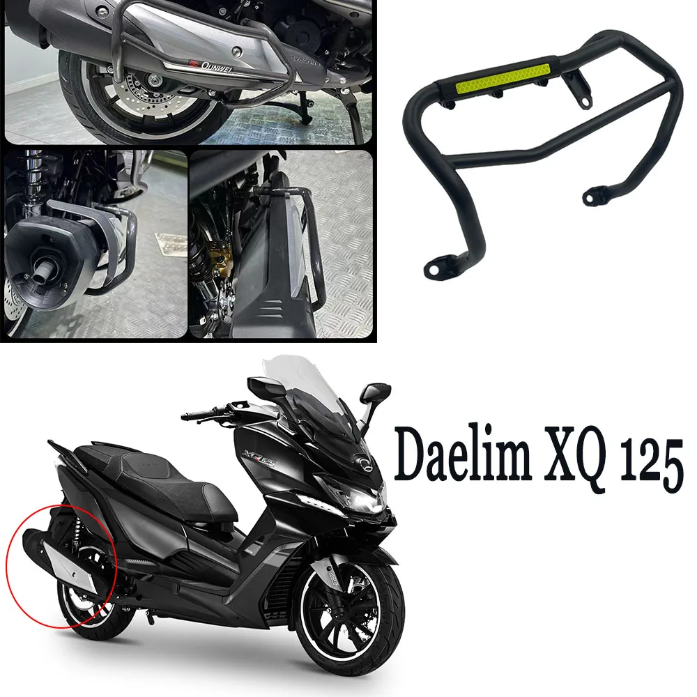 

Exhaust Pipe Guard Bar Guard Bar Frame Bumper Suitable For Dalin XQ 125/XQ1 125/XQ2 250