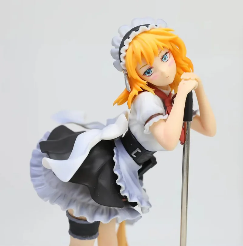 Meisjes Frontline G36 Maid Anime Figuur 21CM Schattig Meisje Beeldje Desktop Auto Chassis Ornament Collectible Figuur Voor Anime Fans