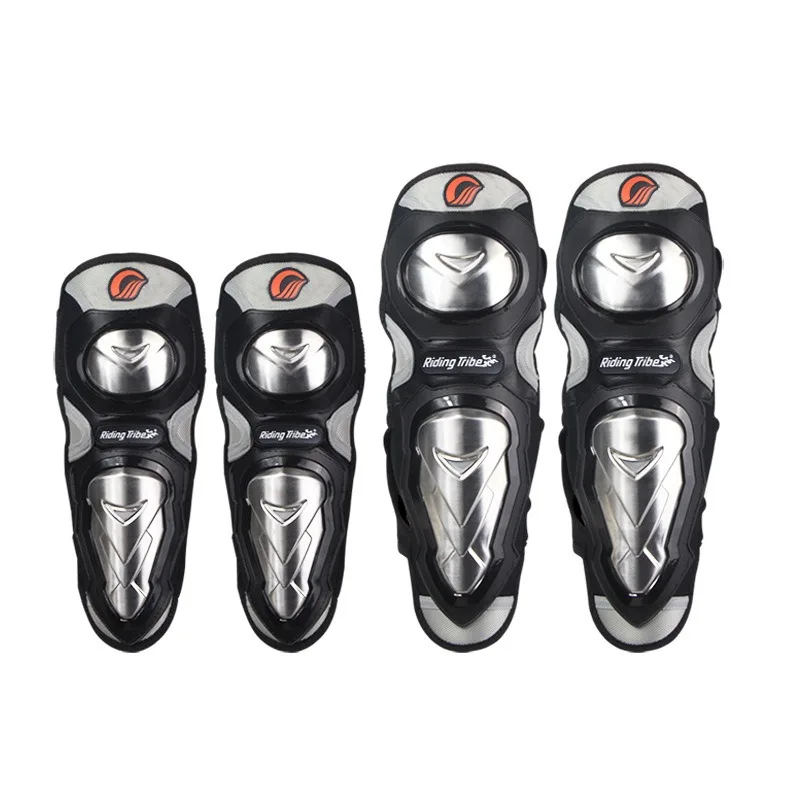 

Комплект из 4 предметов: Защитная экипировка для мотоциклистов – наколенники и налокотники, утолщенные, для бездорожья, противоударные