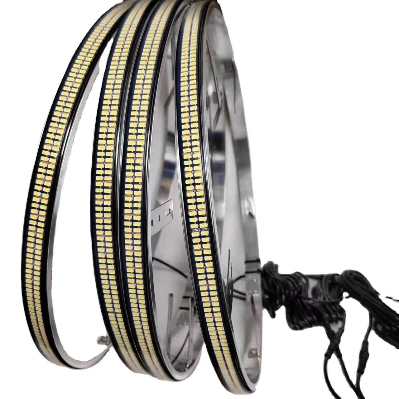 Stock High Density Double Row 5730 Led Strip Light White Dual Row LED Wheel Rim Light For Truck SUV ATV UTV
