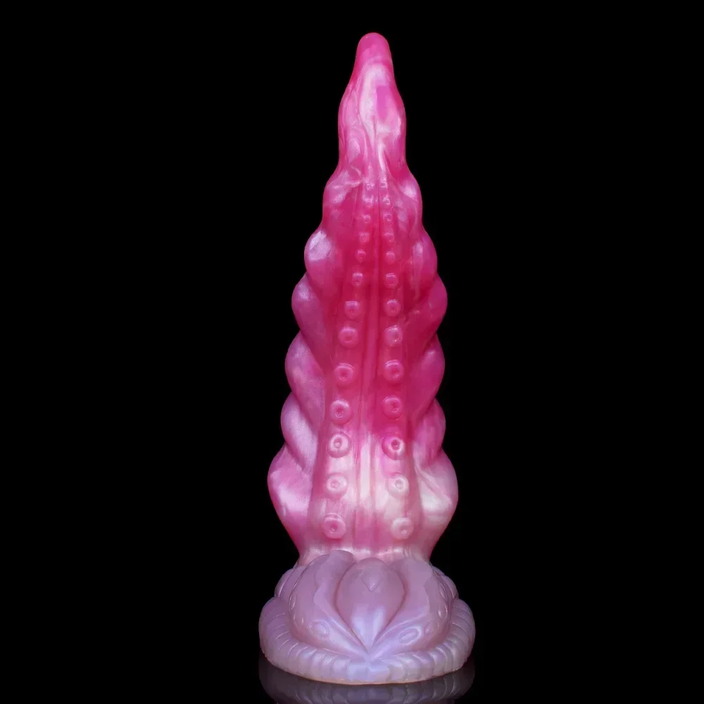 Dildo Anal for Woman Pink Colourful Big Bad Dragon Silicone Dog Dick Horse Octopus Tentacle Penis Famale Sex Toys Adult Present