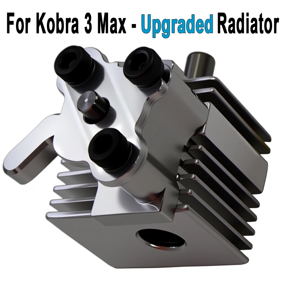 

Upgraded Full Aluminum Alloy Heat Sink Compatible with Anycubic Kobra 3 Max 3D Printer Parts