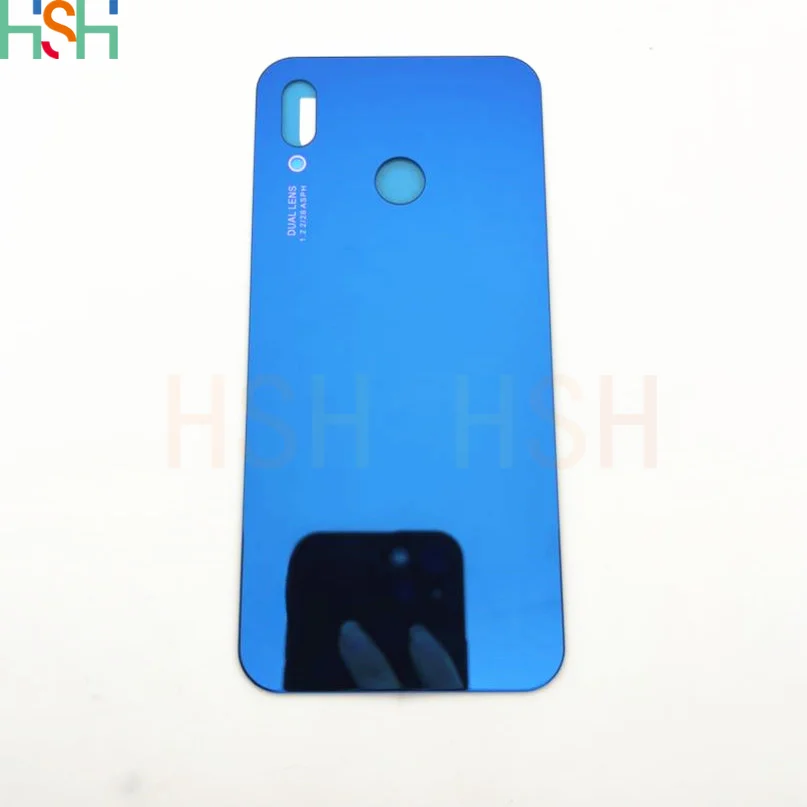 Back Battery Cover For Huawei P20 Lite Glass Rear Door Housing Case with Camera Lens Nove 3e ANE-LX1 ANE-LX2 Back Panel