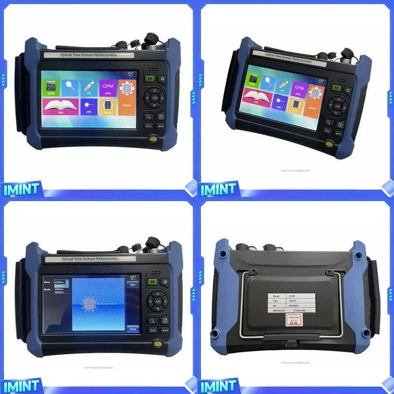 1310/1550/1625nm PON OTDR with 37/36/37dB Dynamic Range and Touch Screen