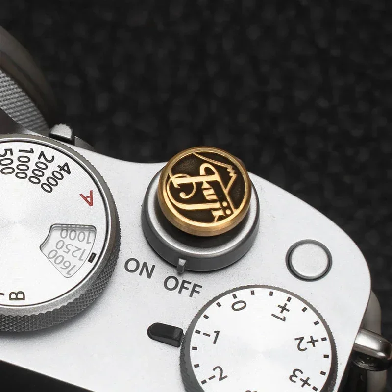 Brass Shutter Release Button Camera Accessories For Fuji FujiFilm X100F/X/T XT2 X-T10 XT20 XT30 XE 4 Sony Nikon