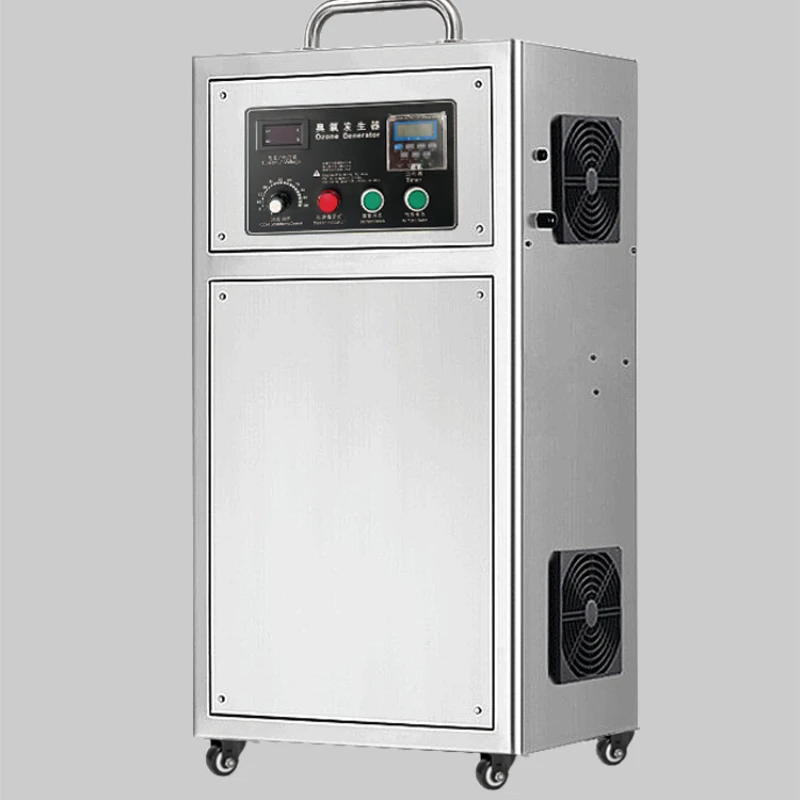 50g 100g Water Cooled Ozone Generator Swimming Pool Sterilizer Treatment Industrial Aquaculture Food Factory