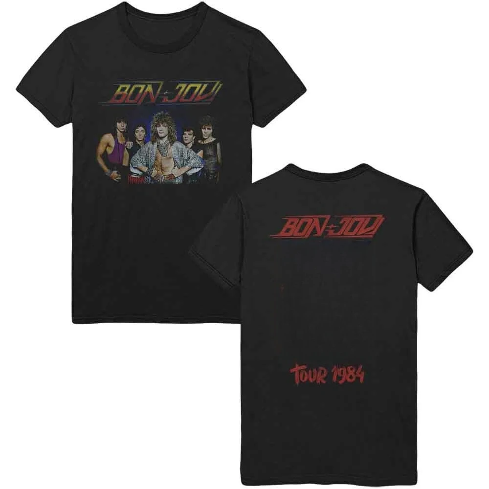 2026 Bon Jovi 84 Tour Fan Cotton T-shirt Comfortable, Breathable, High-Quality, Insulated, Y2K Style