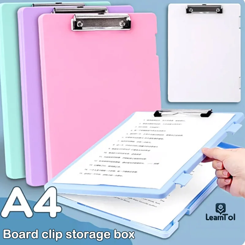 File Folder Desktop Test Paper Organizer Collect Book Card Holder A4 Documents Folder Office Stationery Document Organizer