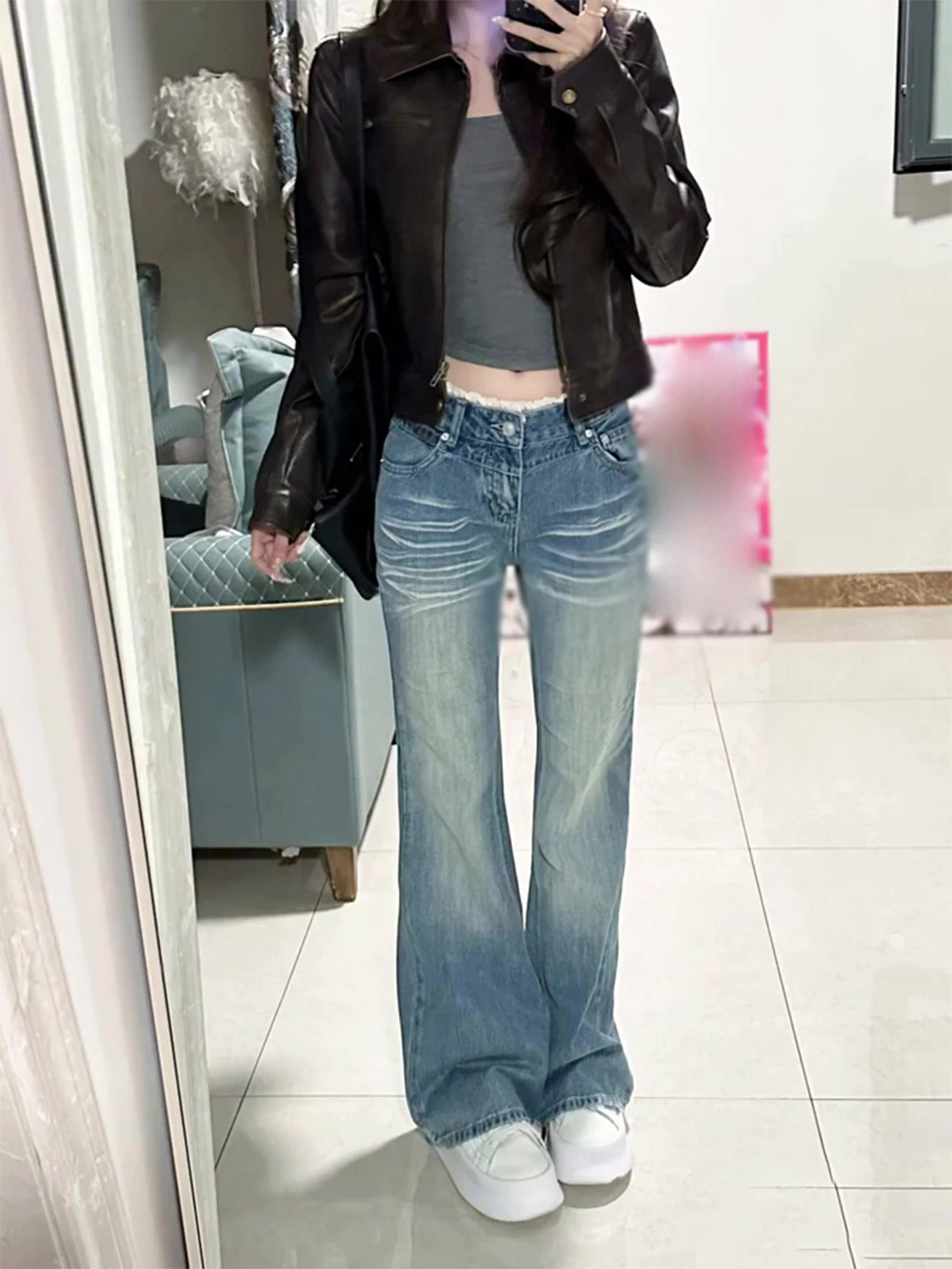 

Байкерские куртки, женская куртка, двубортная парусиновая жаккардовая куртка с поясом и длинными рукавами, консервативный студенческий кампус, Хэллоуин, Рождество, простой