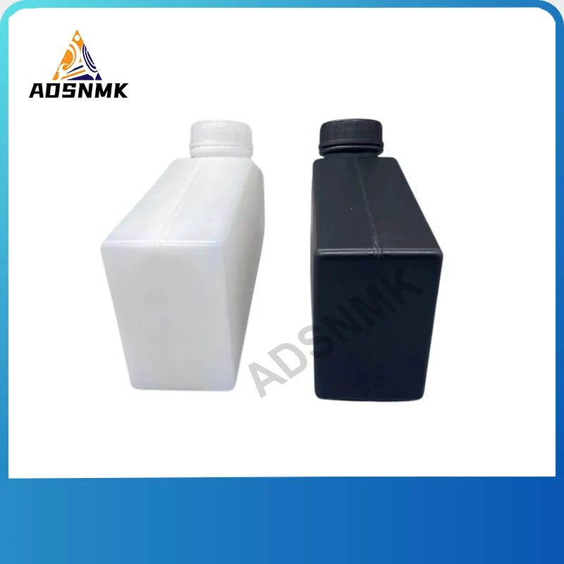 1PC 500ML UV Ink Cartridge Empty Tank Corrosion Resistant White/Black For Eco-solvent Printer Sub Bulk CISS For Mimaki Roland