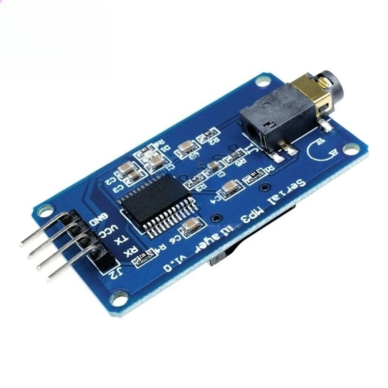 YX5300 UART Control Serial MP3 Music Player Module For Arduino AVR ARM PIC CF for Micro SD SDHC Card UART TTL Support MP3 WAV