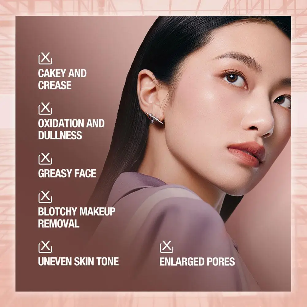 Base de Maquillaje facial sin poros, imprimación ligera con acabado mate, Control de aceite, cosméticos hidratantes duraderos, 1/3/5 Uds.
