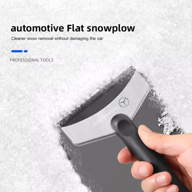 Car Accessories Snow Brush Cleaning Shovel Glass Ice Scrapers Tool For Mercedes Benz AMG W203 W206 W220 W205 W211 W212 W201 W210