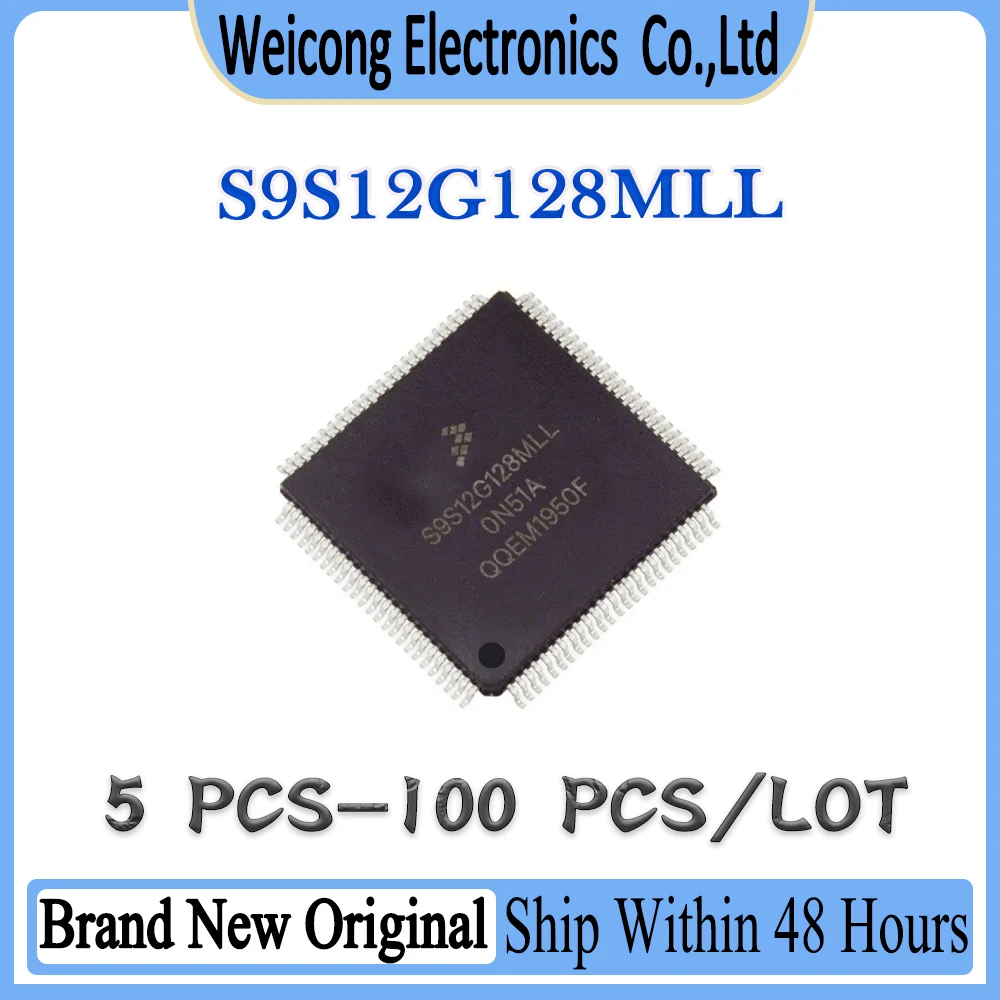 S9S12G128MLL S9S12G128ML S9S12G128M S9S12G128 S9S12G S9S12 IC MCU Chip LQFP-100