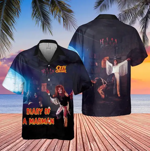 

Men's Ozzy Osbourne Rock Shirts 3D Print Unisex Hawaiian Shirts Summer Men Women Hip Hop Trend Short Sleeve Blouse Beach Y2k Top