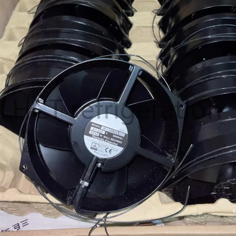 Original 100% Working UF-15KM23 BWHF AC 230V 50/60Hz 42/42W cooling fan