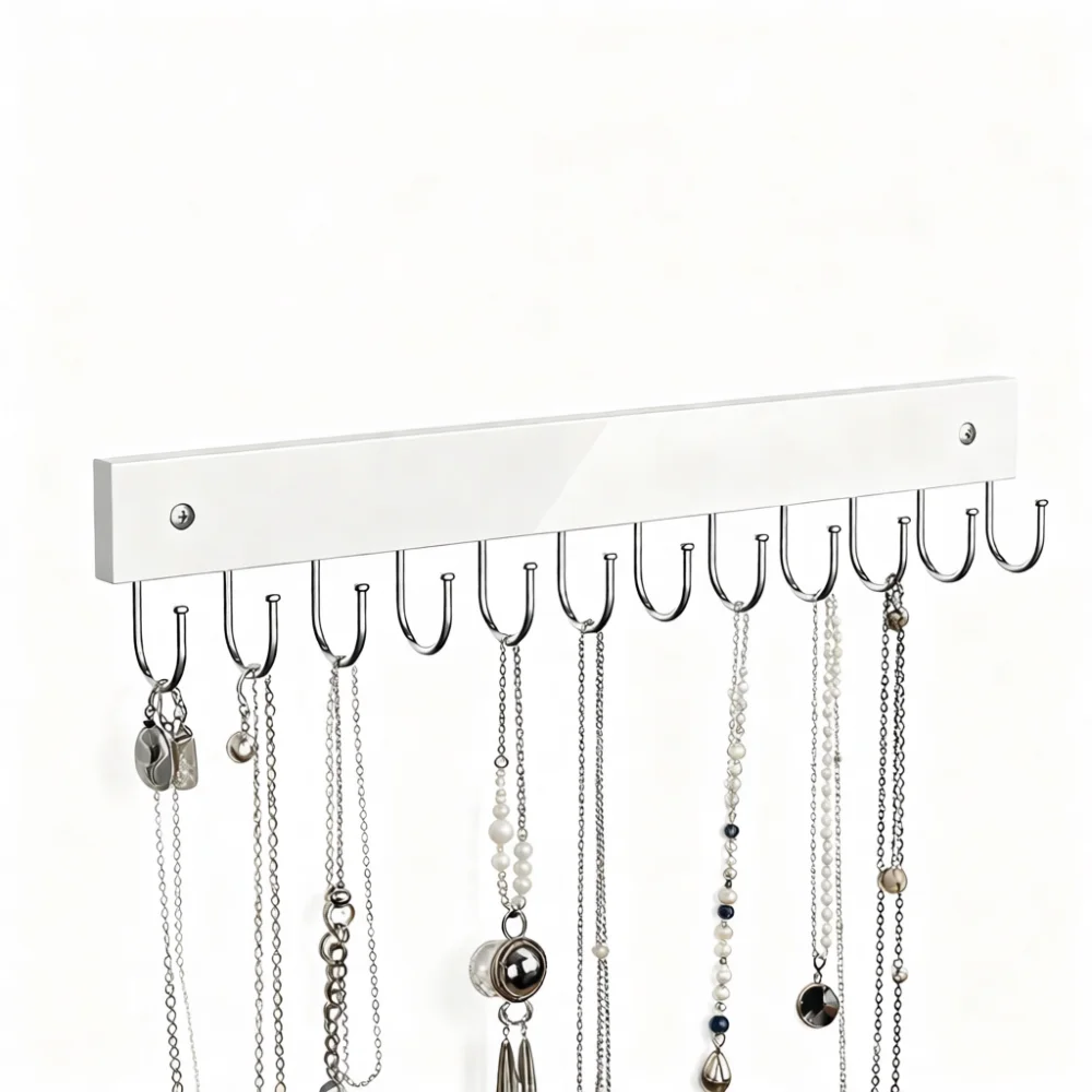 Solid Wood Wall Hook Creative Decorative Hanger Storage Rack Minimalist Style For Hallway Bedroom Cloth Bag Organization