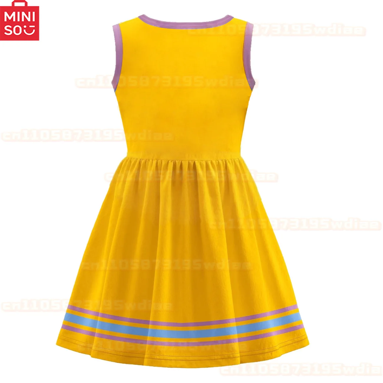 Miniso meninas zombies4 trajes de halloween meninas cosplay traje bonito estilo dos desenhos animados meninas cheerleading saia conjunto cosplay