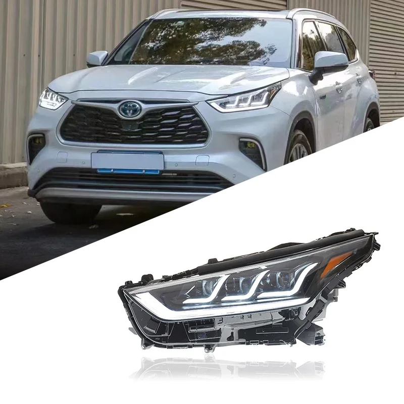

Suitable For Toyota 22 Highlander Crown Land Lamp Assembly Modified LED Daytime Running Light Turn Signal Lens