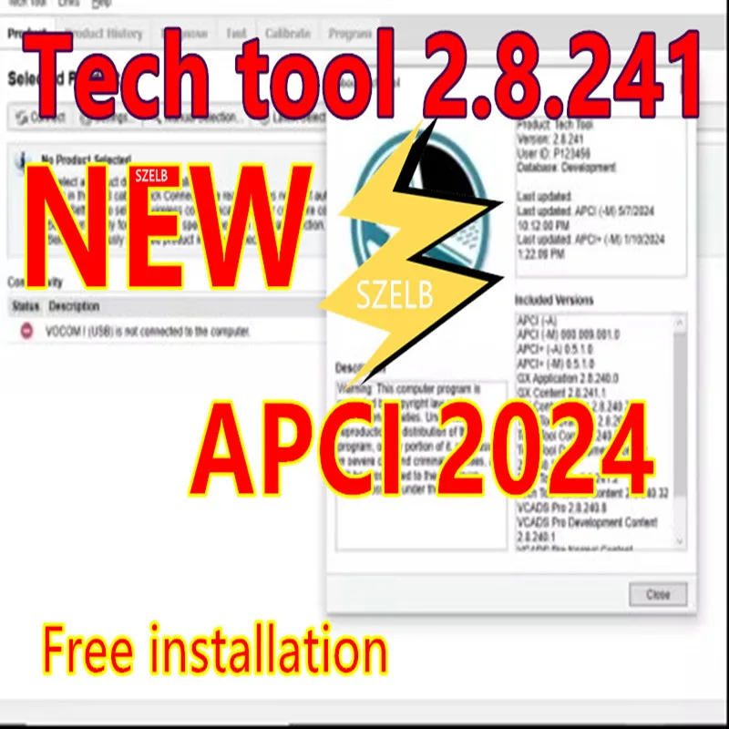 

2025 Premium Tech Tool 2.8.241 (PTT 2.8 / VCADS)(REAL Development) Product History with developer tool+Free installation